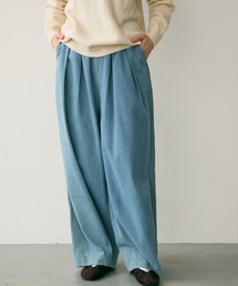 ボリュームデニムパンツ