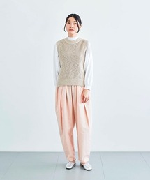 ニットベスト cotton vintage