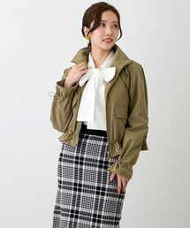 ドロストショートブルゾン
