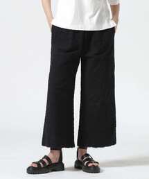 B omnivore/ビーオムニボー コットンレースワイドパンツ