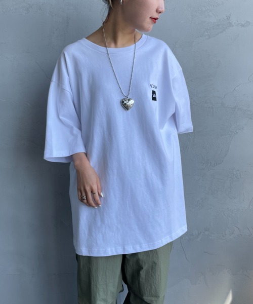RVCA（ルーカ）の「[RVCA/ルーカ] UP STATE スクエアロゴバックプリント ショートスリーブTシャツ（Tシャツ/カットソー・レディース・ブラック/ホワイト・M/L/XL）」の10枚目の写真