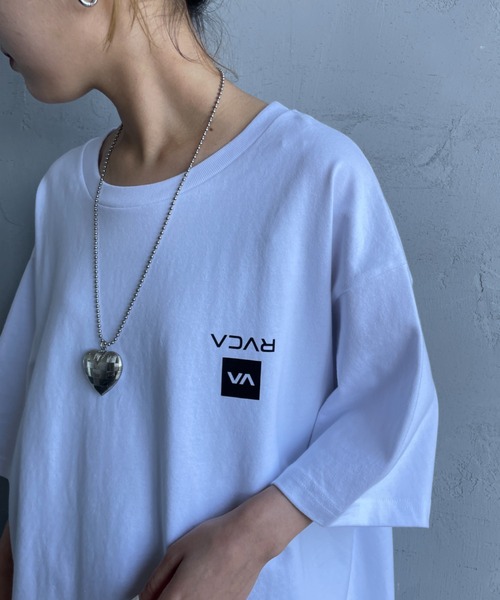 RVCA（ルーカ）の「[RVCA/ルーカ] UP STATE スクエアロゴバックプリント ショートスリーブTシャツ（Tシャツ/カットソー・レディース・ブラック/ホワイト・M/L/XL）」の19枚目の写真