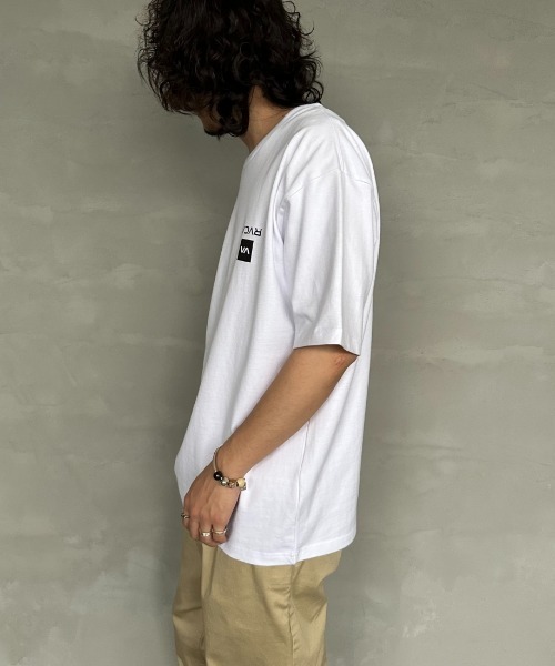 RVCA（ルーカ）の「[RVCA/ルーカ] UP STATE スクエアロゴバックプリント ショートスリーブTシャツ（Tシャツ/カットソー・レディース・ブラック/ホワイト・M/L/XL）」の22枚目の写真