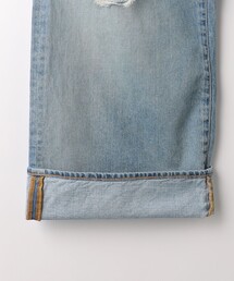 JieDa ダメージ加工 ワイドストレートデニム2 ワンタック　美品 Jieda（ジエダ）の「＜JieDa＞ ダメージ ワンタック ワイド ストレート