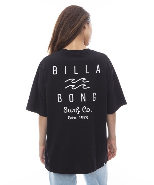 BILLABONG(ビラボン)の「BILLABONG レディース SOFT CLEAN LOGO LOOSE TEE Tシャツ 【2024年春夏モデル】/ビラボン半袖バックプリントロゴTシャツ(Tシャツ/カットソー・レディース・ブラック/ライトブルー/ピンク/ホワイト・LARGE/MEDIUM)」の10枚目の写真