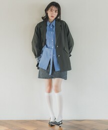スカート PUBLIC TOKYO MULTIDENIM MINISKIRT PUBLIC TOKYO MULTIDENIM MINISKIRT