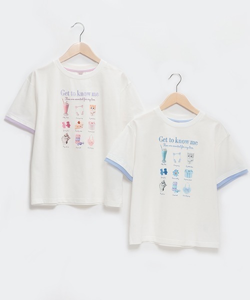 セール】Chaton Tシャツ（Tシャツ/カットソー）｜mezzo piano