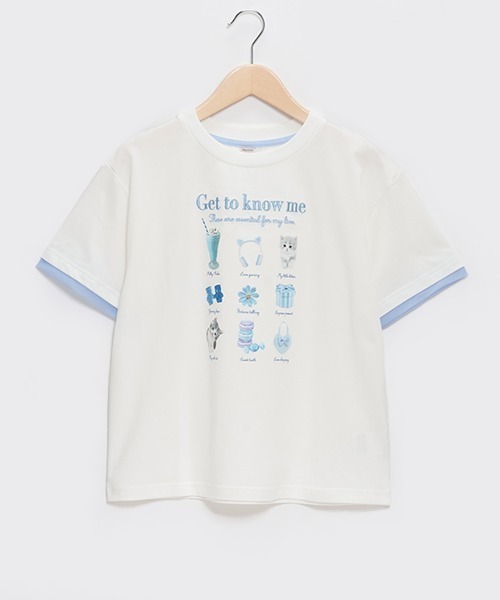 新品　メゾピアノ　Tシャツ 2点まとめ売り140 150 メゾ ピアノ(mezzo piano)のTシャツ/カットソー- 子ども服の