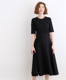 ◆アイレットリブニットワンピース