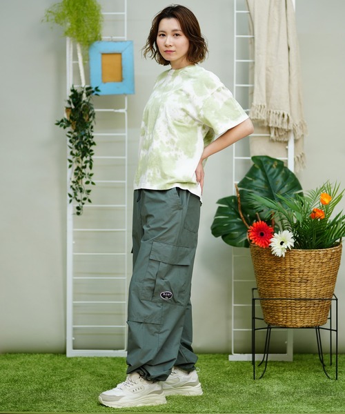 ROXY(ロキシー)の「ROXY/ロキシー 半袖Tシャツ タイダイ柄 ハート RST242614T(Tシャツ/カットソー・レディース・ピンク系その他/グリーン系その他/ブラック系その他・L/M)」の16枚目の写真