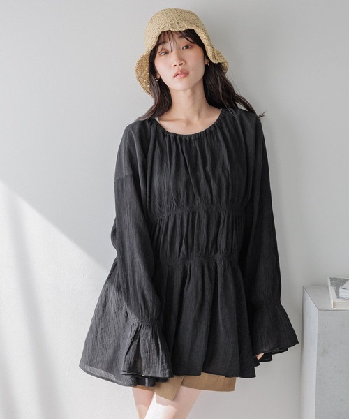 LOWRYS FARM(ローリーズファーム)の「ペーパークロシェHAT 994248(ハット・レディース・ベージュ/アイボリー/ブラウン・FREE)」の6枚目の写真