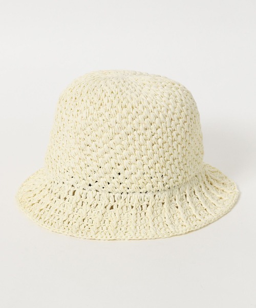 LOWRYS FARM(ローリーズファーム)の「ペーパークロシェHAT 994248(ハット・レディース・ベージュ/アイボリー/ブラウン・FREE)」の20枚目の写真