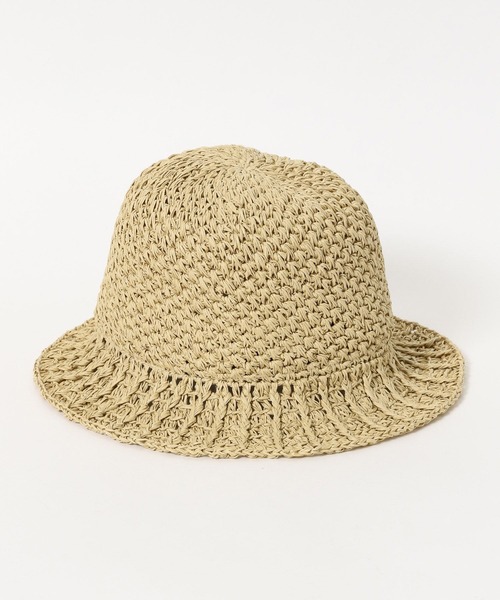 LOWRYS FARM(ローリーズファーム)の「ペーパークロシェHAT 994248(ハット・レディース・ベージュ/アイボリー/ブラウン・FREE)」の21枚目の写真