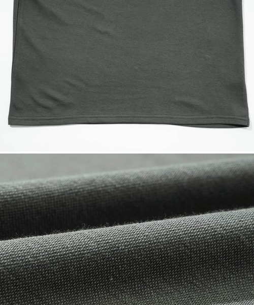 jiggys shop（ジギーズショップ）の「ドライポンチ プレミアムロンT 長袖Tシャツ 吸湿速乾 カットソー（Tシャツ/カットソー・メンズ・チャコールグレー/ホワイト/グレー系その他/ブラック・LARGE/MEDIUM/X-LARGE/SMALL）」の10枚目の写真