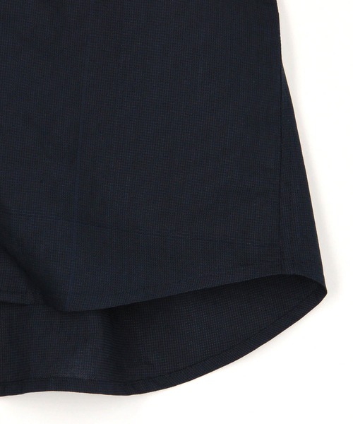 HIDEAWAYS NICOLE(ハイダウェイニコル)の「ストレッチサーフクロススタンドシャツ(シャツ/ブラウス・メンズ・ネイビー/ホワイト・MEDIUM/LARGE/X-LARGE)」の6枚目の写真