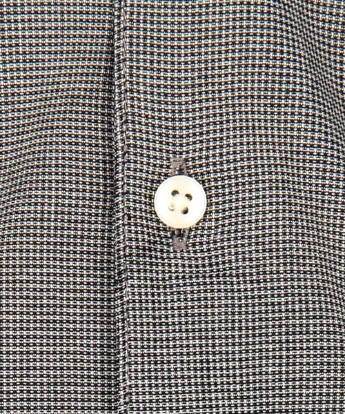 HIDEAWAYS NICOLE(ハイダウェイニコル)の「ストレッチサーフクロススタンドシャツ(シャツ/ブラウス・メンズ・ネイビー/ホワイト・MEDIUM/LARGE/X-LARGE)」の4枚目の写真