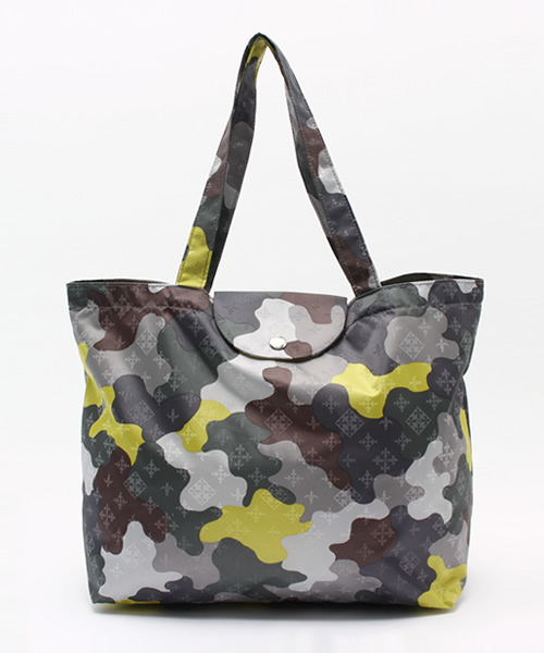 russet for traveller(ラシット フォー トラベラー)の「ポケッタブルトートバッグ【Tote】(トートバッグ・レディース・カモフラージュ/チェック/イエロー系その他・FREE)」の2枚目の写真