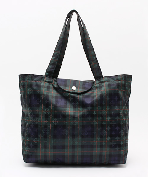 russet for traveller(ラシット フォー トラベラー)の「ポケッタブルトートバッグ【Tote】(トートバッグ・レディース・カモフラージュ/チェック/イエロー系その他・FREE)」の3枚目の写真