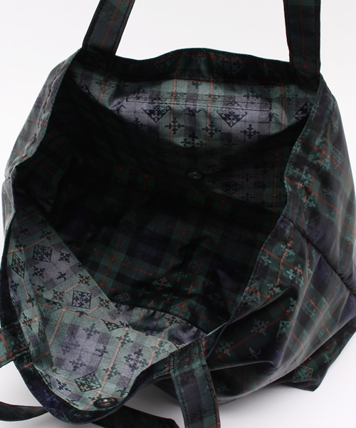 russet for traveller(ラシット フォー トラベラー)の「ポケッタブルトートバッグ【Tote】(トートバッグ・レディース・カモフラージュ/チェック/イエロー系その他・FREE)」の11枚目の写真