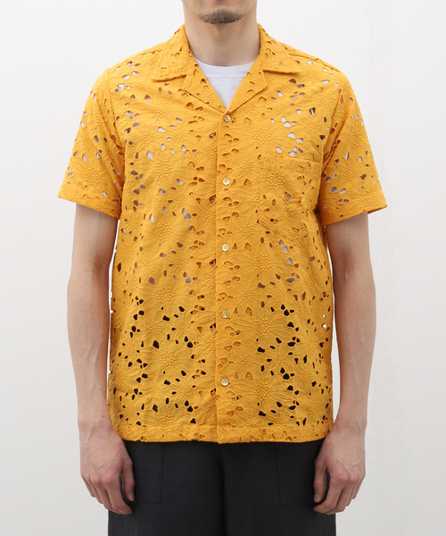 CMMN SWDN（コモンスウェーデン）の「【CMMN SWDN / コモン スウェーデン】Duncan Camp Collar Shirt（シャツ/ブラウス・メンズ・イエロー・46/48）」の11枚目の写真