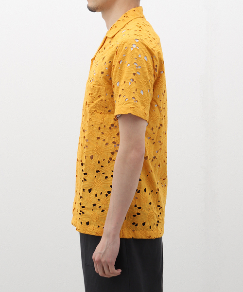 CMMN SWDN（コモンスウェーデン）の「【CMMN SWDN / コモン スウェーデン】Duncan Camp Collar Shirt（シャツ/ブラウス・メンズ・イエロー・46/48）」の12枚目の写真