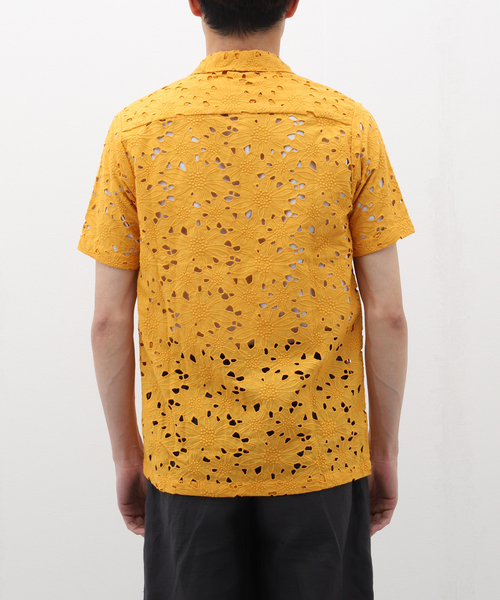 CMMN SWDN（コモンスウェーデン）の「【CMMN SWDN / コモン スウェーデン】Duncan Camp Collar Shirt（シャツ/ブラウス・メンズ・イエロー・46/48）」の13枚目の写真