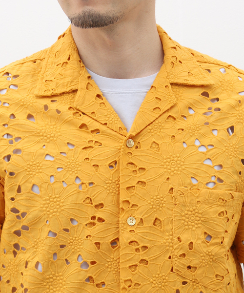 CMMN SWDN（コモンスウェーデン）の「【CMMN SWDN / コモン スウェーデン】Duncan Camp Collar Shirt（シャツ/ブラウス・メンズ・イエロー・46/48）」の14枚目の写真