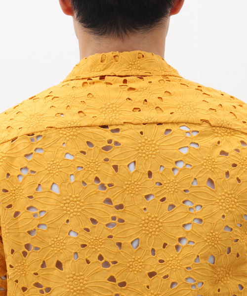 CMMN SWDN（コモンスウェーデン）の「【CMMN SWDN / コモン スウェーデン】Duncan Camp Collar Shirt（シャツ/ブラウス・メンズ・イエロー・46/48）」の15枚目の写真
