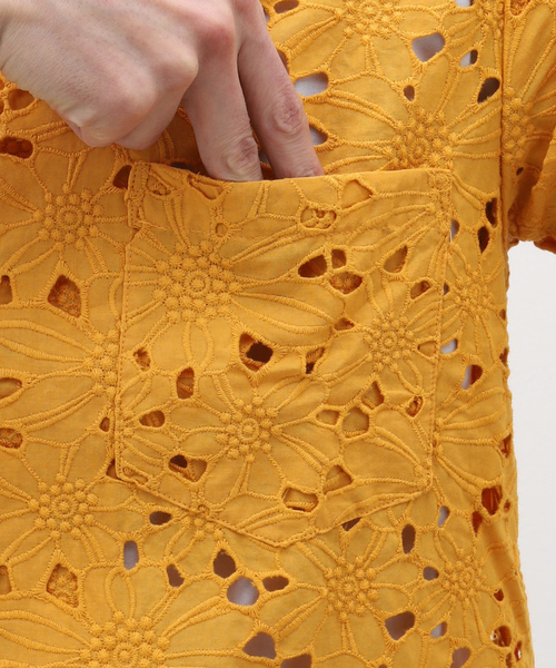 CMMN SWDN（コモンスウェーデン）の「【CMMN SWDN / コモン スウェーデン】Duncan Camp Collar Shirt（シャツ/ブラウス・メンズ・イエロー・46/48）」の6枚目の写真