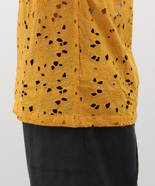 CMMN SWDN（コモンスウェーデン）の「【CMMN SWDN / コモン スウェーデン】Duncan Camp Collar Shirt（シャツ/ブラウス・メンズ・イエロー・46/48）」の8枚目の写真