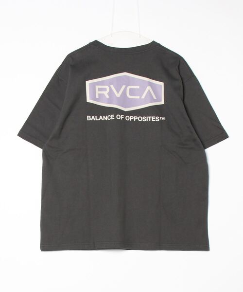 RVCA（ルーカ）の「[RVCA/ルーカ] HEX BOX バックプリント ショートスリーブTシャツ（Tシャツ/カットソー・レディース・ホワイト/ブラック/グレイッシュベージュ・M/L/XL）」の4枚目の写真