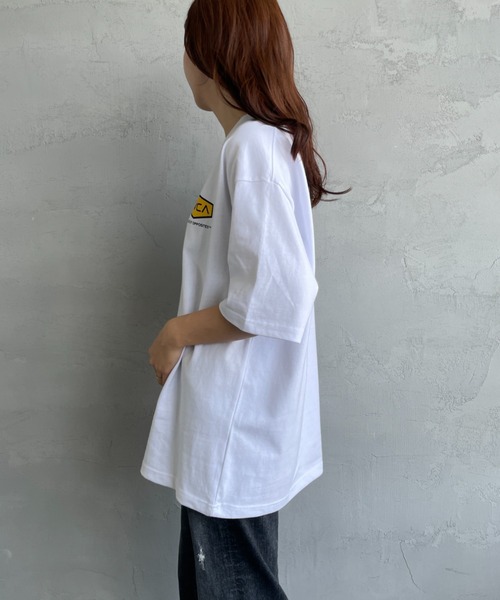 RVCA（ルーカ）の「[RVCA/ルーカ] HEX BOX バックプリント ショートスリーブTシャツ（Tシャツ/カットソー・レディース・ホワイト/ブラック/グレイッシュベージュ・M/L/XL）」の17枚目の写真