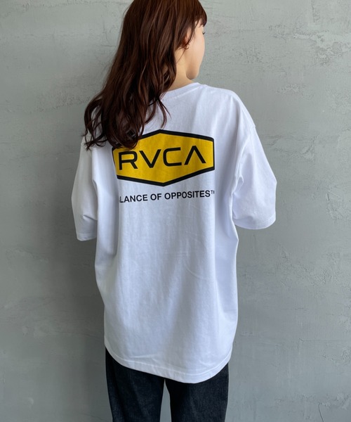 RVCA（ルーカ）の「[RVCA/ルーカ] HEX BOX バックプリント ショートスリーブTシャツ（Tシャツ/カットソー・レディース・ホワイト/ブラック/グレイッシュベージュ・M/L/XL）」の18枚目の写真