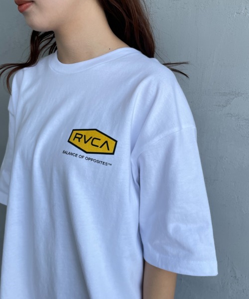 RVCA（ルーカ）の「[RVCA/ルーカ] HEX BOX バックプリント ショートスリーブTシャツ（Tシャツ/カットソー・レディース・ホワイト/ブラック/グレイッシュベージュ・M/L/XL）」の19枚目の写真