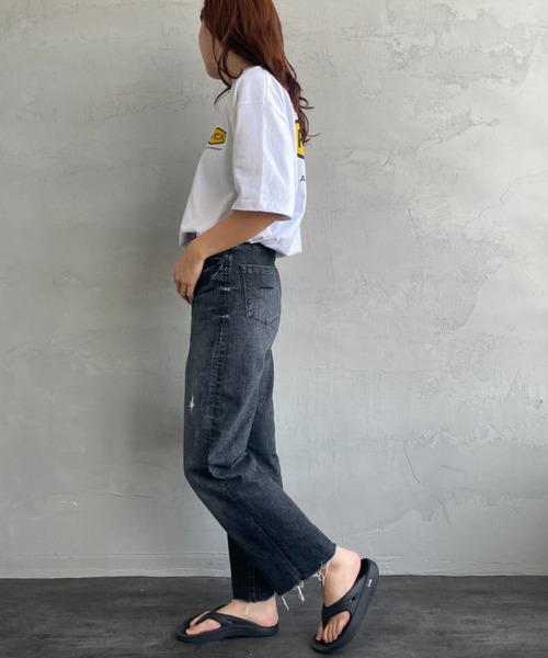 RVCA（ルーカ）の「[RVCA/ルーカ] HEX BOX バックプリント ショートスリーブTシャツ（Tシャツ/カットソー・レディース・ホワイト/ブラック/グレイッシュベージュ・M/L/XL）」の14枚目の写真