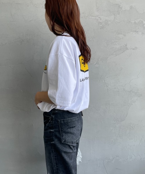 RVCA（ルーカ）の「[RVCA/ルーカ] HEX BOX バックプリント ショートスリーブTシャツ（Tシャツ/カットソー・レディース・ホワイト/ブラック/グレイッシュベージュ・M/L/XL）」の11枚目の写真