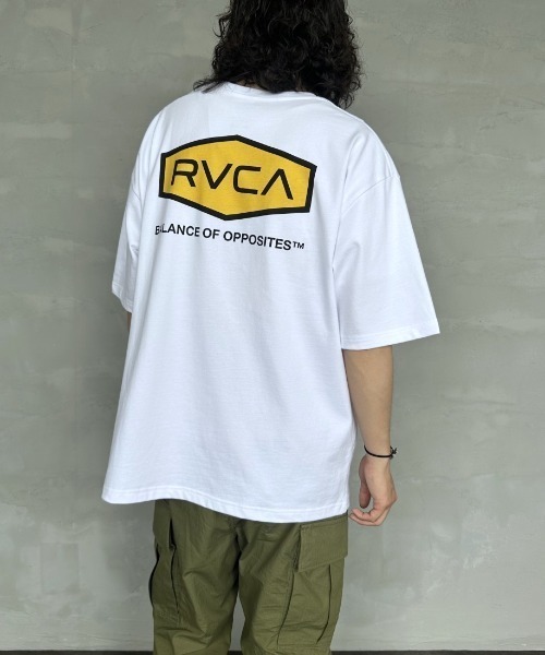 RVCA（ルーカ）の「[RVCA/ルーカ] HEX BOX バックプリント ショートスリーブTシャツ（Tシャツ/カットソー・レディース・ホワイト/ブラック/グレイッシュベージュ・M/L/XL）」の21枚目の写真