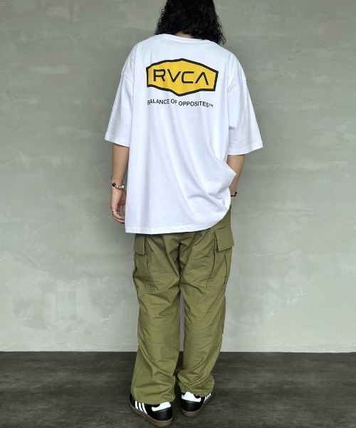 RVCA（ルーカ）の「[RVCA/ルーカ] HEX BOX バックプリント ショートスリーブTシャツ（Tシャツ/カットソー・レディース・ホワイト/ブラック/グレイッシュベージュ・M/L/XL）」の5枚目の写真