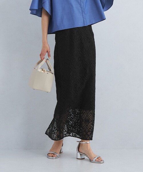 ※お値下げ【美品】green label relaxing 黒 タイトスカート green label relaxing スカート 「WEB限定」「size SHORT/TALL