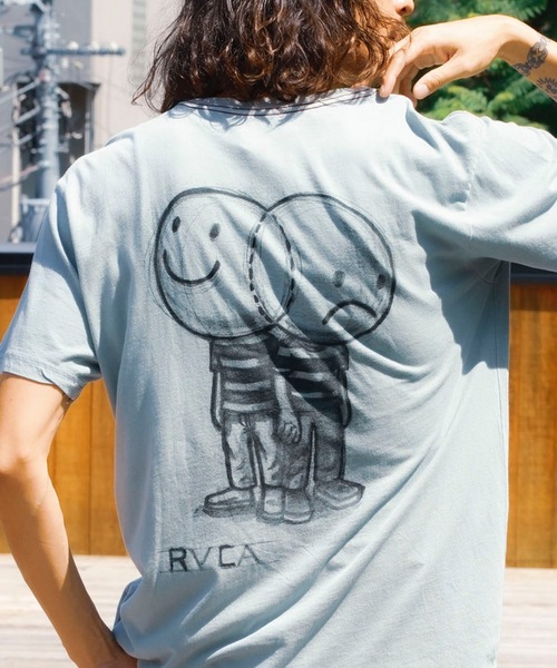 セール】RVCA メンズ 【ANDREW POMMIER】 VENN DIAGRAM SS T