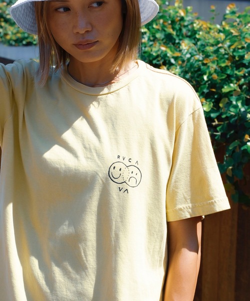【セール】RVCA メンズ 【ANDREW POMMIER】 VENN DIAGRAM SS Ｔシャツ 【2024年夏モデル】/ルーカバックプリント半袖Tシャツ（Tシャツ/カットソー）｜RVCA（ルーカ）
