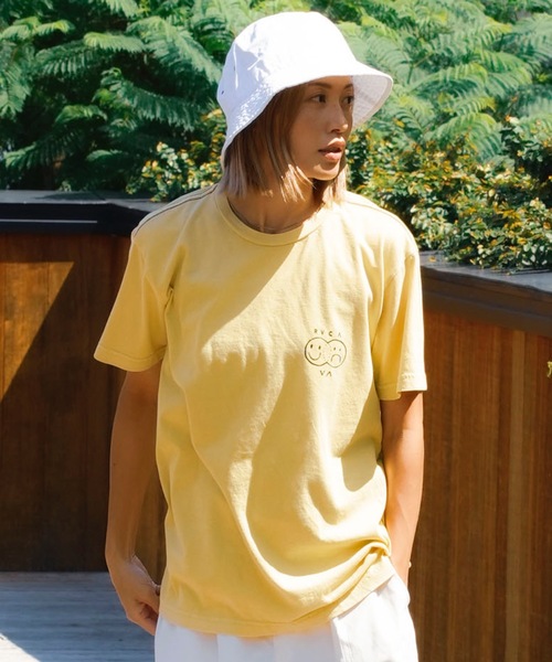 【セール】RVCA メンズ 【ANDREW POMMIER】 VENN DIAGRAM SS Ｔシャツ 【2024年夏モデル】/ルーカバックプリント半袖Tシャツ（Tシャツ/カットソー）｜RVCA（ルーカ）