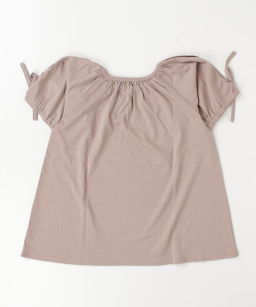 NAVY(ネイビー)の「NAVY 冷感 肩あきデザインプルオーバー(Tシャツ/カットソー・キッズ・チャコールグレー/グリーン系その他/ピンク系その他・120/160/150/140/130)」の9枚目の写真
