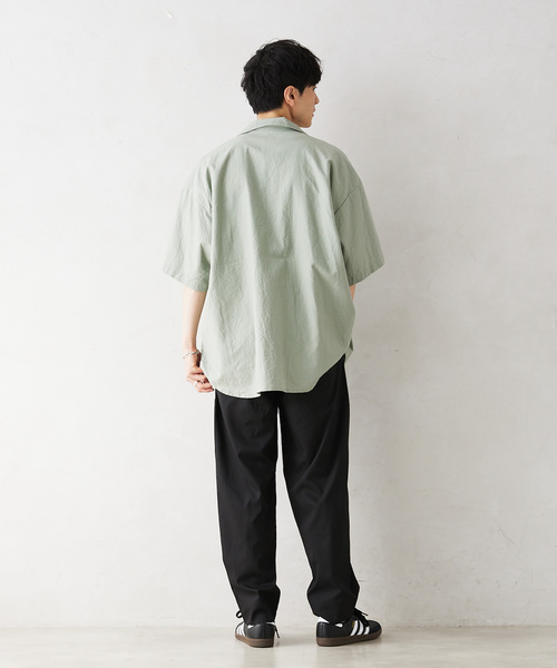 JOURNAL STANDARD relume（ジャーナルスタンダード　レリューム）の「AIRLY DOTS サッカーイージーベイカーパンツ（その他パンツ・メンズ・グレー/ブラック/ネイビー・MEDIUM/LARGE）」の18枚目の写真