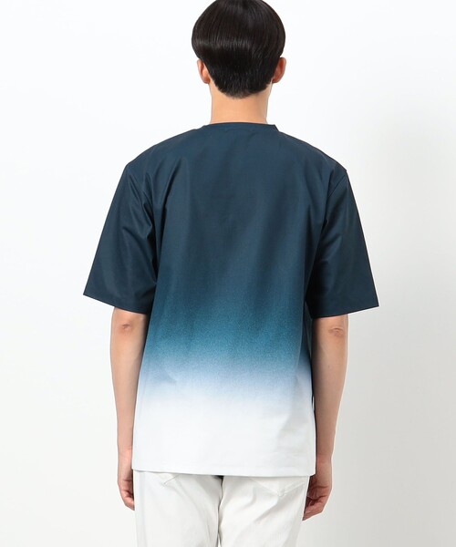 COMME CA ISM(コムサイズム)の「カラーグラデーション プリント Tシャツ(Tシャツ/カットソー・メンズ・ネイビー/グレー/ブラック・MEDIUM/LARGE)」の11枚目の写真