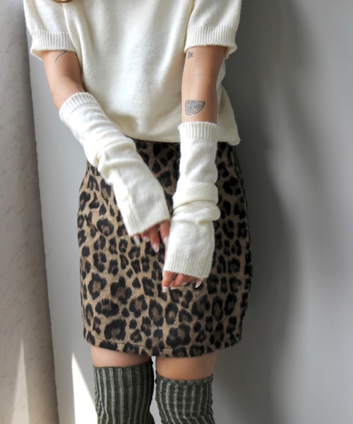 SANSeLF(サンセルフ)の「レオパードミニスカート【SANSeLF】sanw24a014(スカート・レディース・レオパード・FREE)」の14枚目の写真