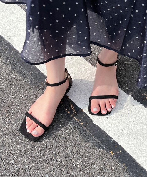 新品 Dhyana. ディアナドット ストームヒールサンダル パープル 36 新品 Dhyana. ディアナドット ストームヒールサンダル パープル 36