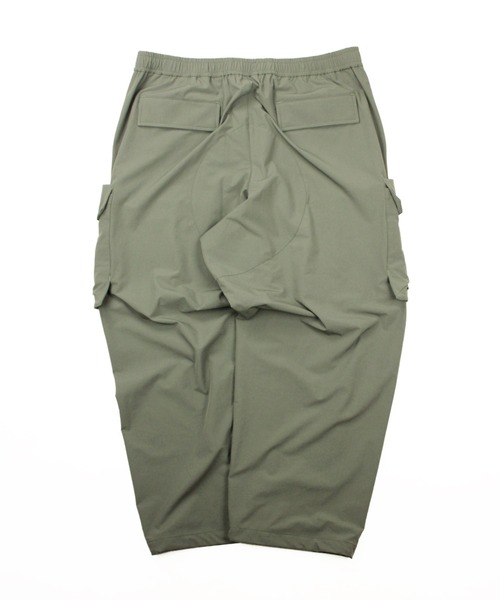 Universal Style Wear（ユニバーサルスタイルウェア）の「Universal Style Wear Tec ユーティリティー パンツ（カーゴパンツ・メンズ・ブラック/スモーキーグリーン系・MEDIUM/LARGE/X-LARGE）」の8枚目の写真