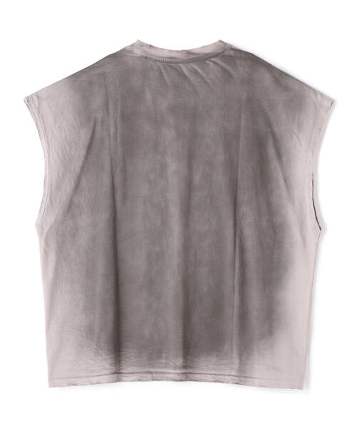 DANKE SCHON（ダンケシェーン）の「DankeSchon/ダンケシェーン/PIGMENT SPRAYING NOSLEEVE/ノースリーブス（タンクトップ・メンズ・グレー/ブラック・M/L）」の15枚目の写真