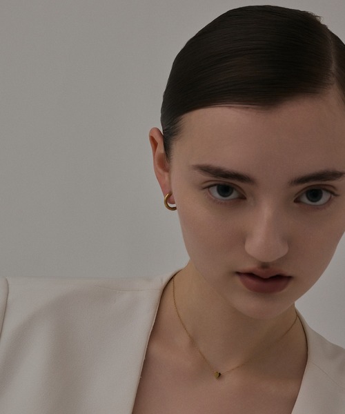 CENE（セネ）の「【CENE】セネ/ワンタッチループイヤリング(small)（イヤリング・レディース・ゴールド/シルバー/ピンクゴールド・FREE）」の14枚目の写真